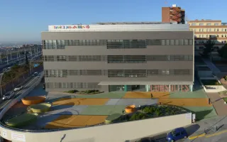 Imagen aérea del Hospital Sant Joan de Déu