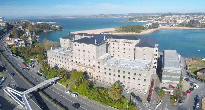 Vista aérea del Complejo Hospitalario Universitario de A Coruña - Teresa Herrera